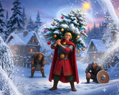 Новый год по-богатырски